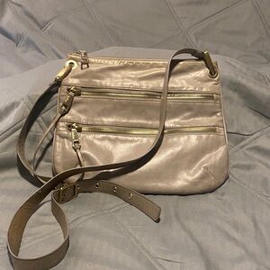 HOBO Beige Crossbody Bag